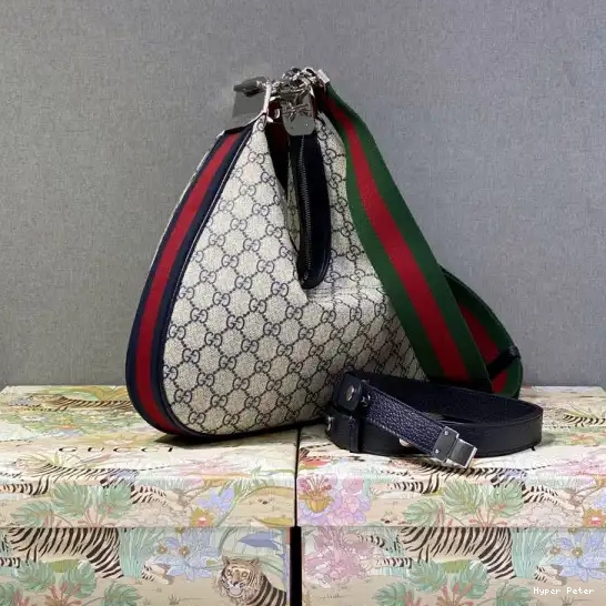 Hyperpeter large shoulder Attache GUCCI bag 0519